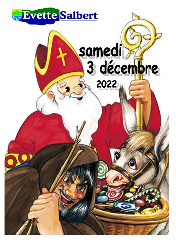 Saint Nicolas au village, le 3 décembre :