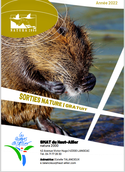 Natura 2000 : Programme des animations