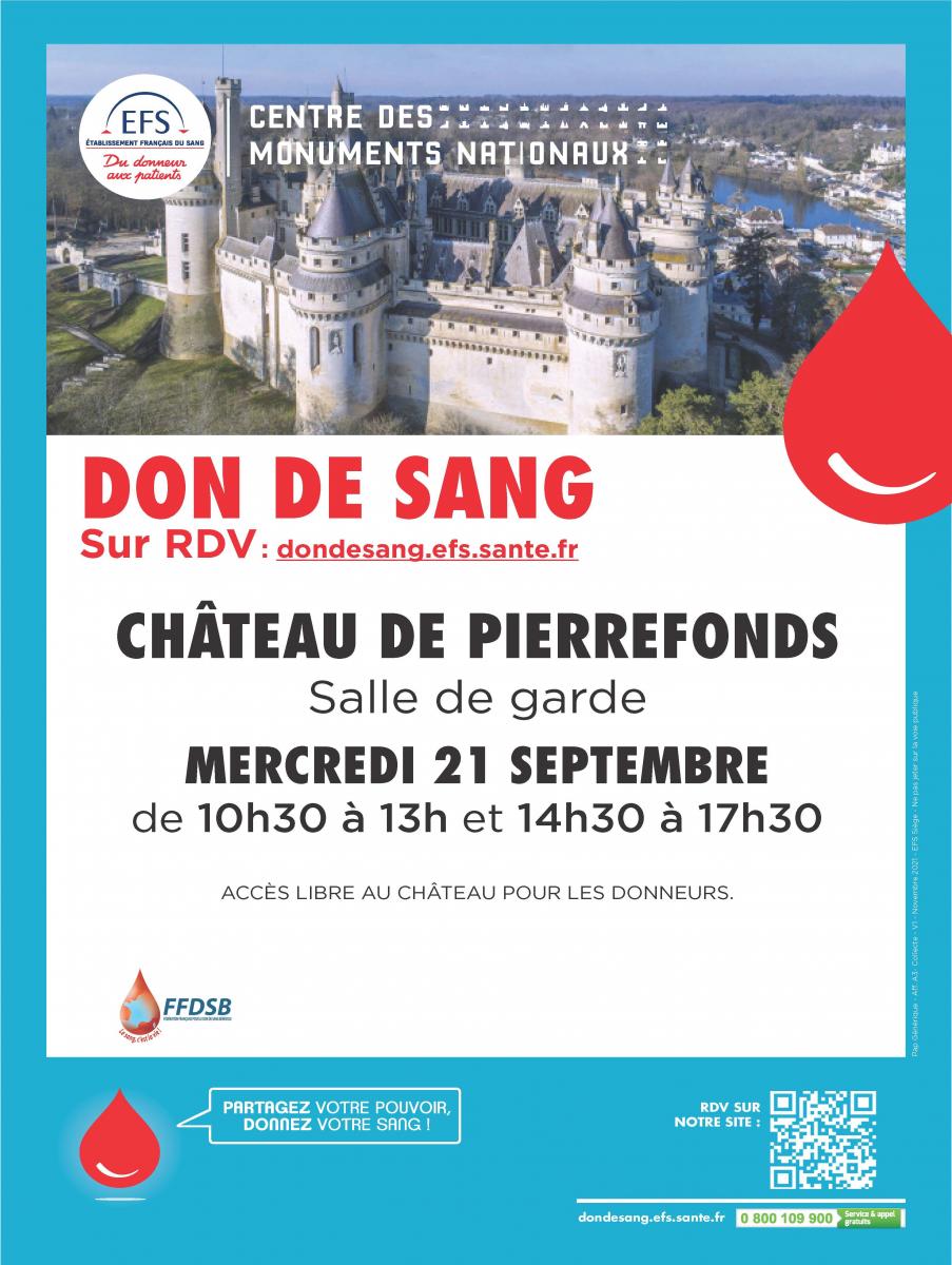 Don du Sang au Château
