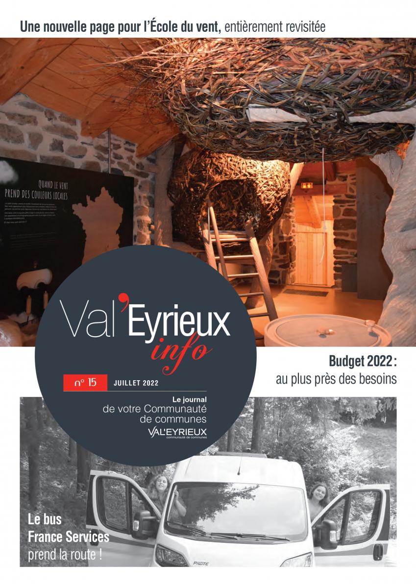 [PUBLICATION] Lire Val'Eyrieux info en ligne