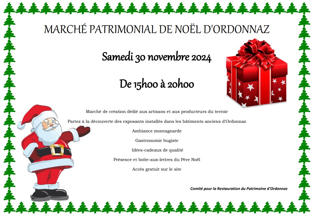 Info associative : Marché de Noël