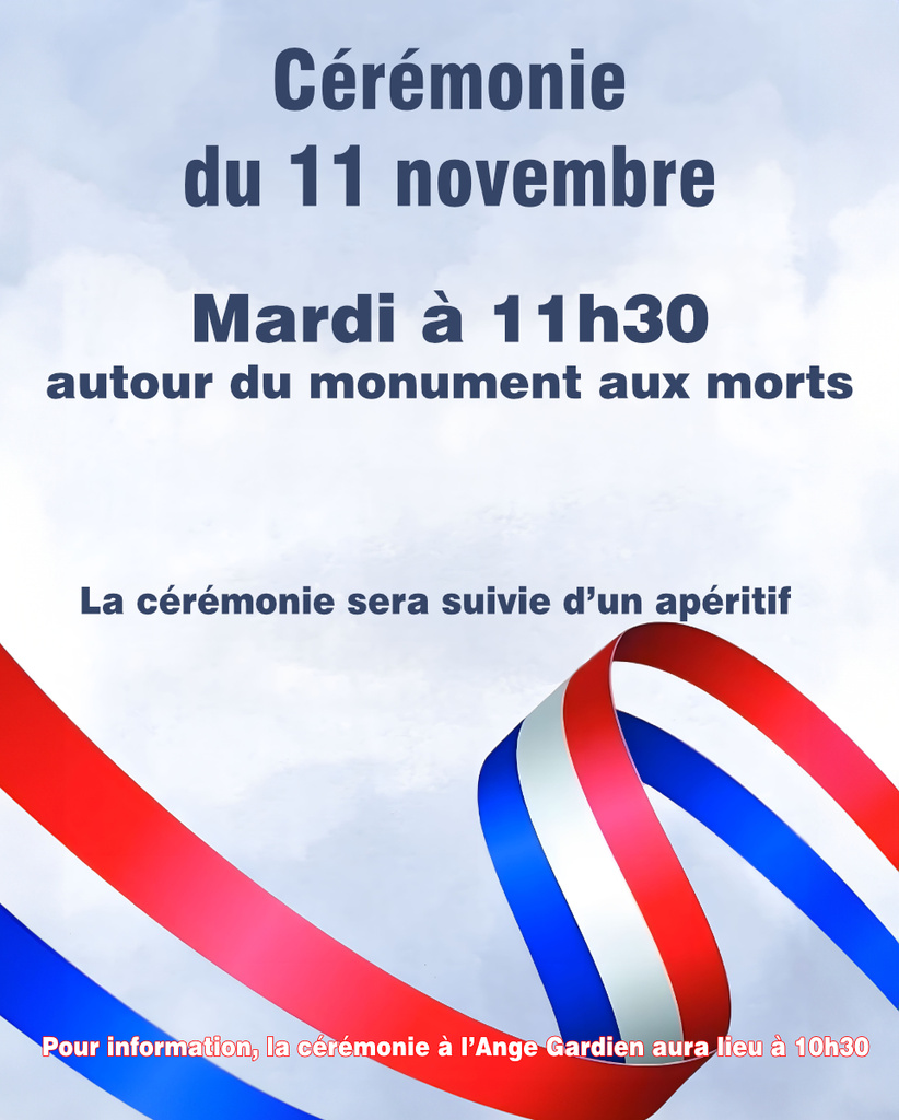 Affiche 11 novembre 2025