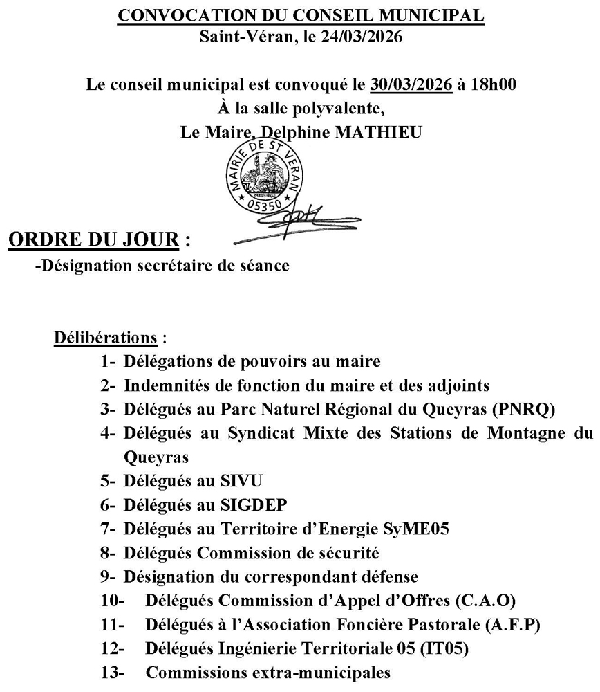 convocation-conseil-municipal-saint-veran-30-03-2026