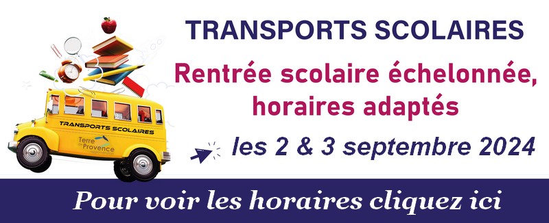 Infos Transports scolaires