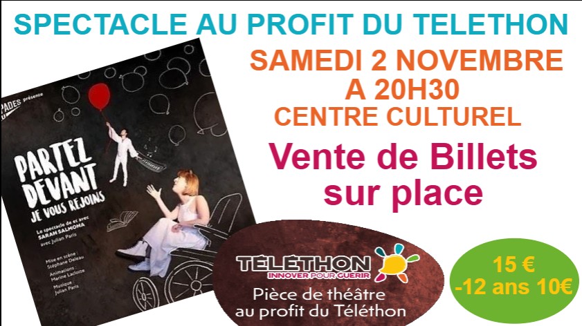 Spectacle au profit du TELETHON !