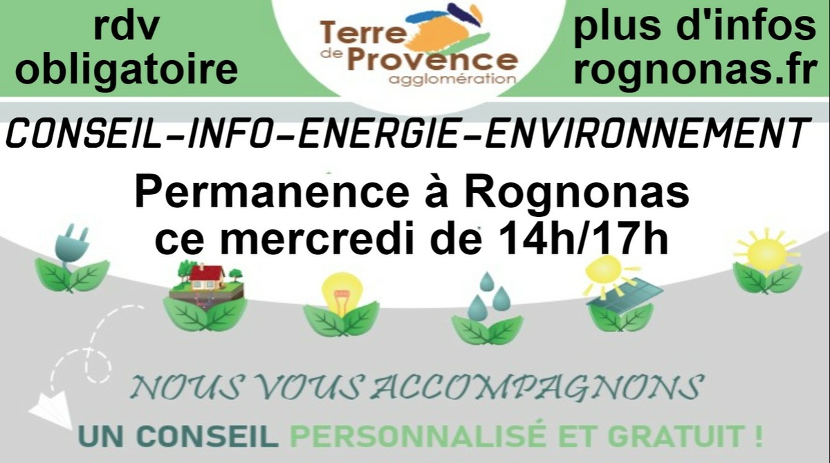 Permanence Conseil-info-énergie-environnement