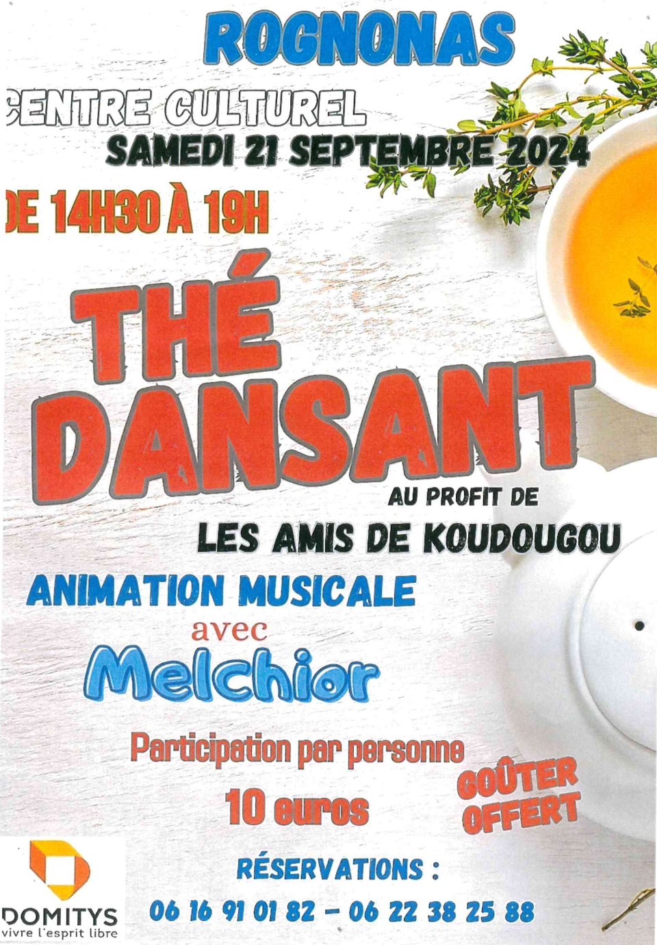 Thé dansant les Amis de Koudougou