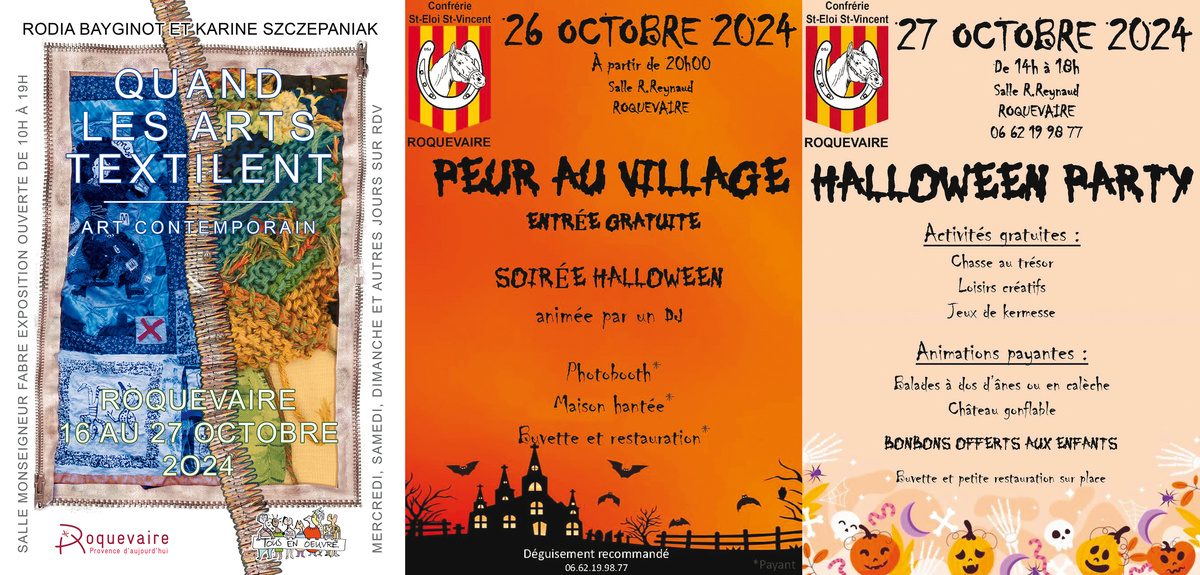 CE WEEK-END A ROQUEVAIRE