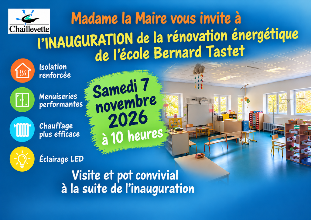 Noticias - INAUGURATION - Noticias de illiwap de Mairie de Chaillevette ...