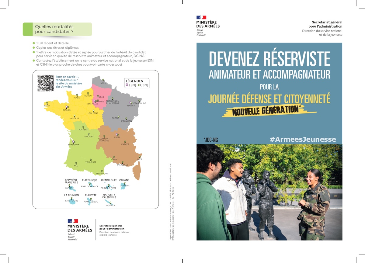 DEVENIR RESERVISTE ACCOMPAGNATEUR ET FORMATEUR