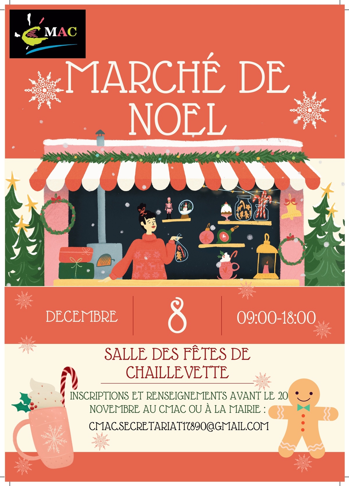 MARCHÉ DE NOËL DE CHAILLEVETTE