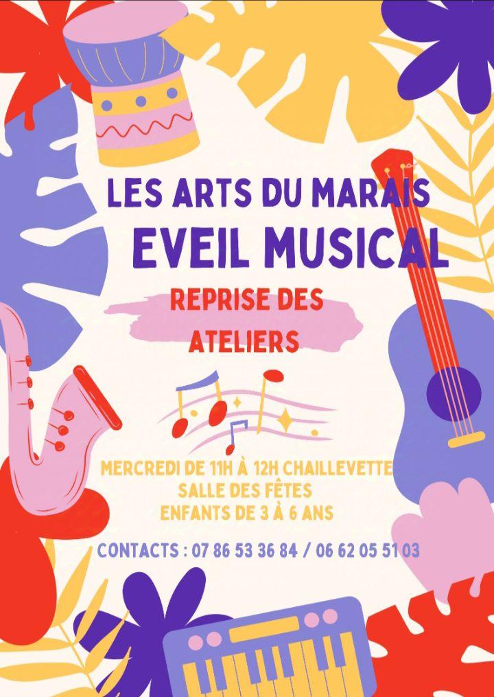 LES ARTS DU MARAIS : EVEIL MUSICAL