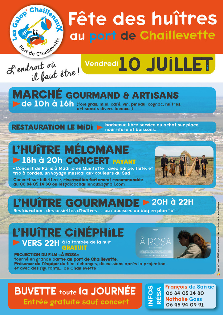FETE DE L'HUITRE - PORT DE CHAILLEVETTE