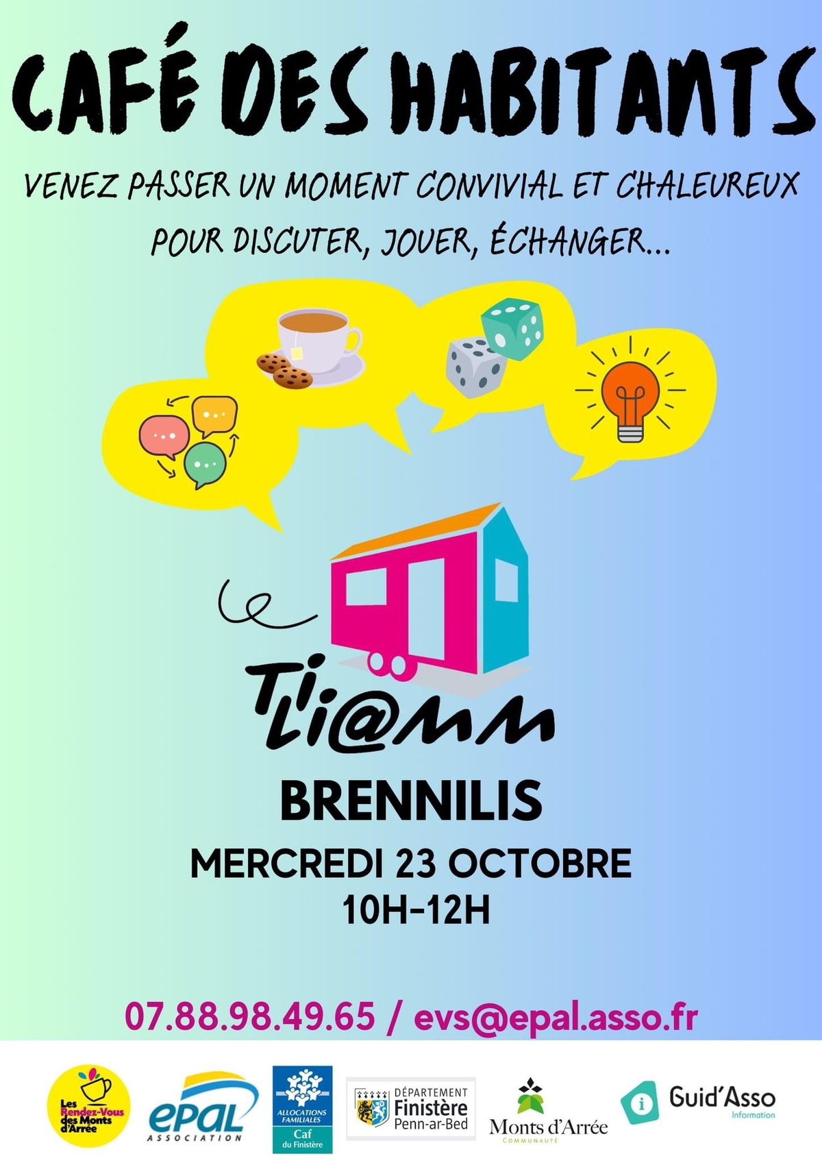 Café des habitants mercredi 23 octobre