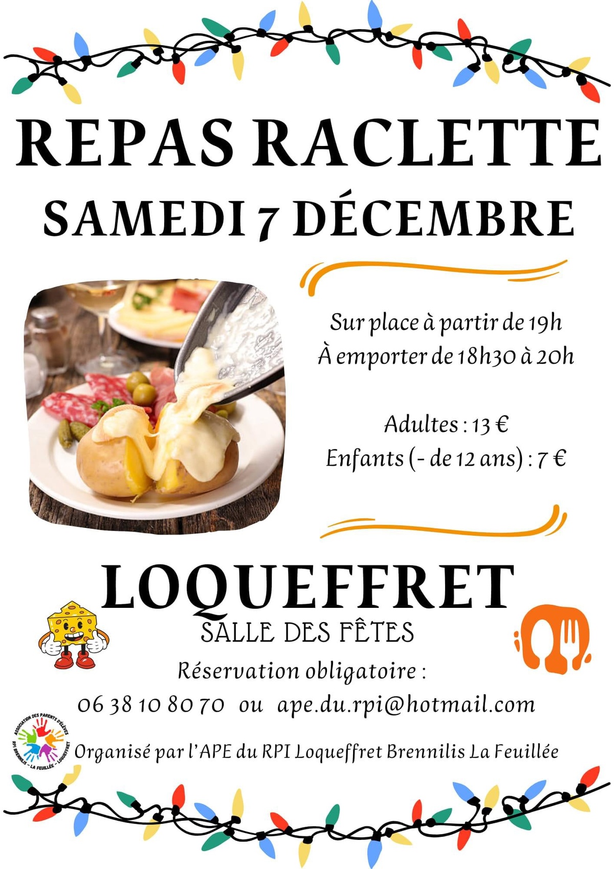 Repas de l’APE du RPI