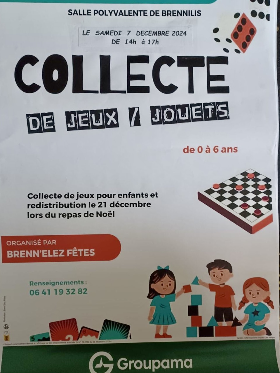 Collecte de jeux et jouets