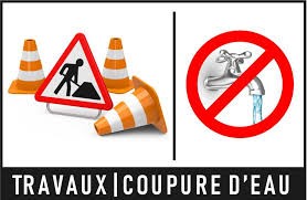 Rappel : Coupure d'eau jeudi