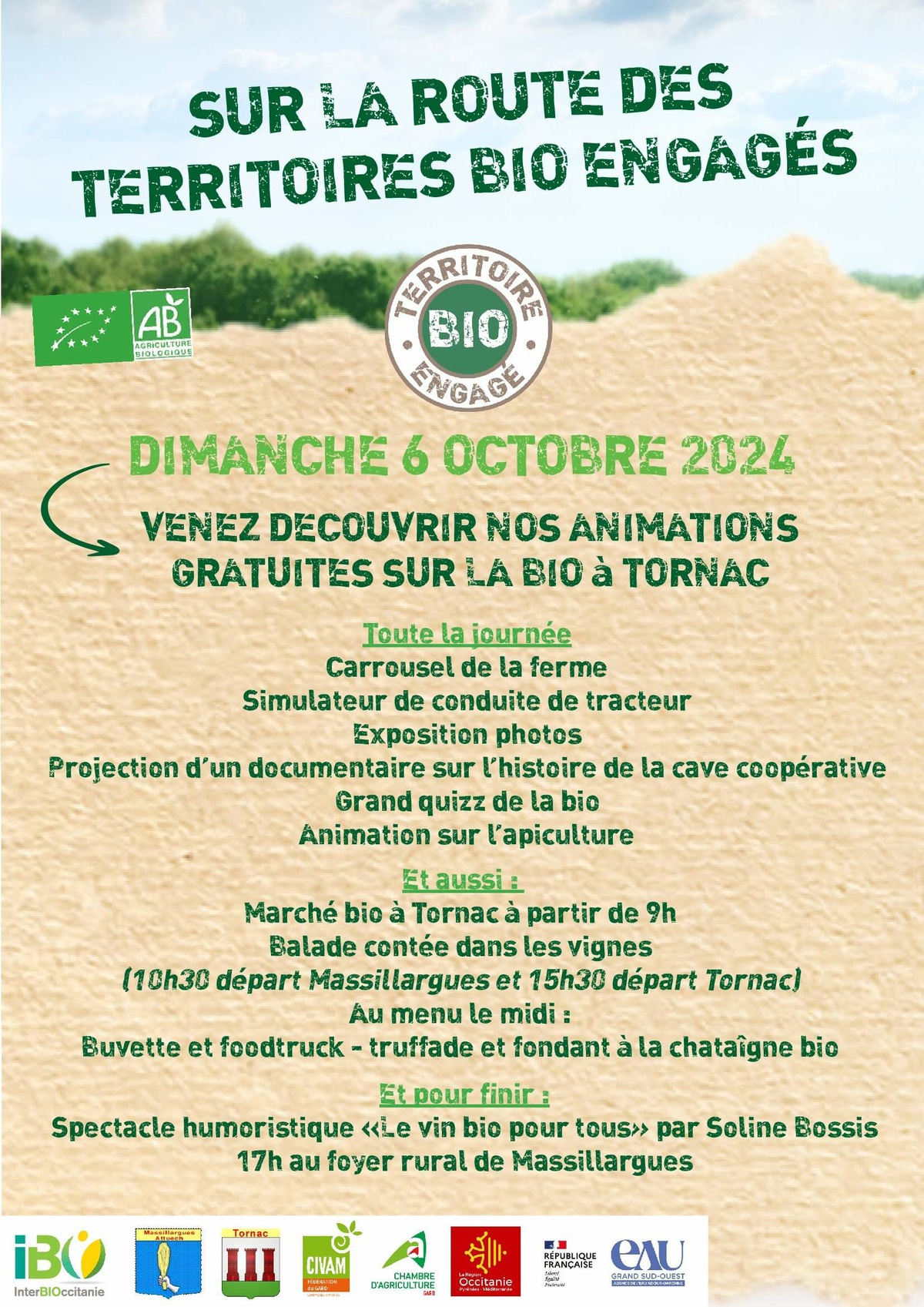 Programme détaillé de la journée de dimanche