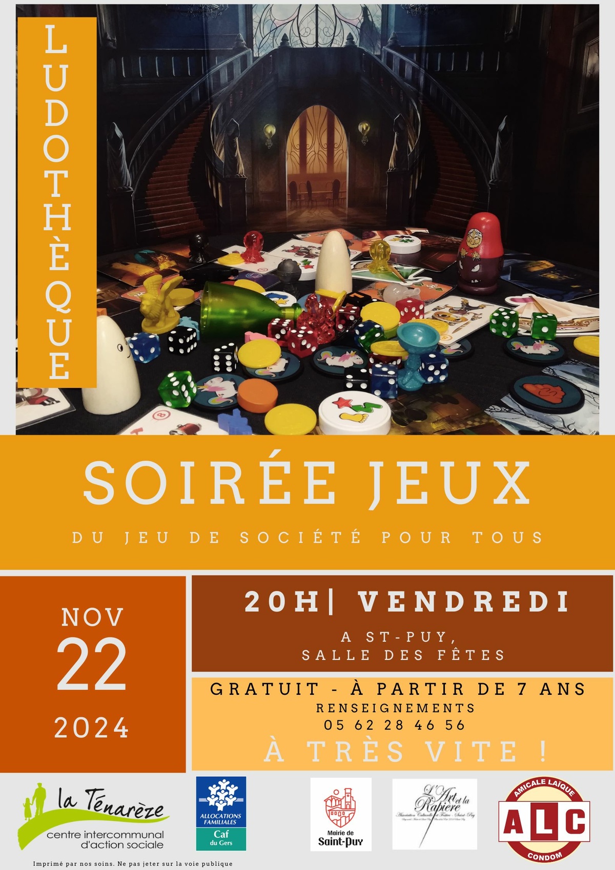 Soirée Jeux sans Télé