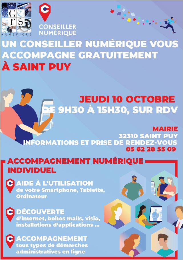 Un conseiller numérique vous accompagne gratuitement