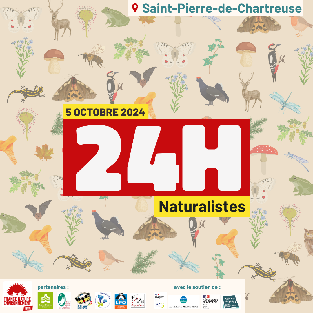 [INFO AGENDA] LES 24H NATURALISTES À ST-PIERRE DE CHARTREUSE