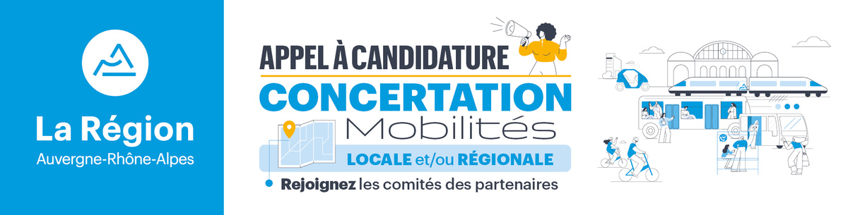 [APPEL À CANDIDATURE] LES CONCERTATIONS MOBILITÉS 2024