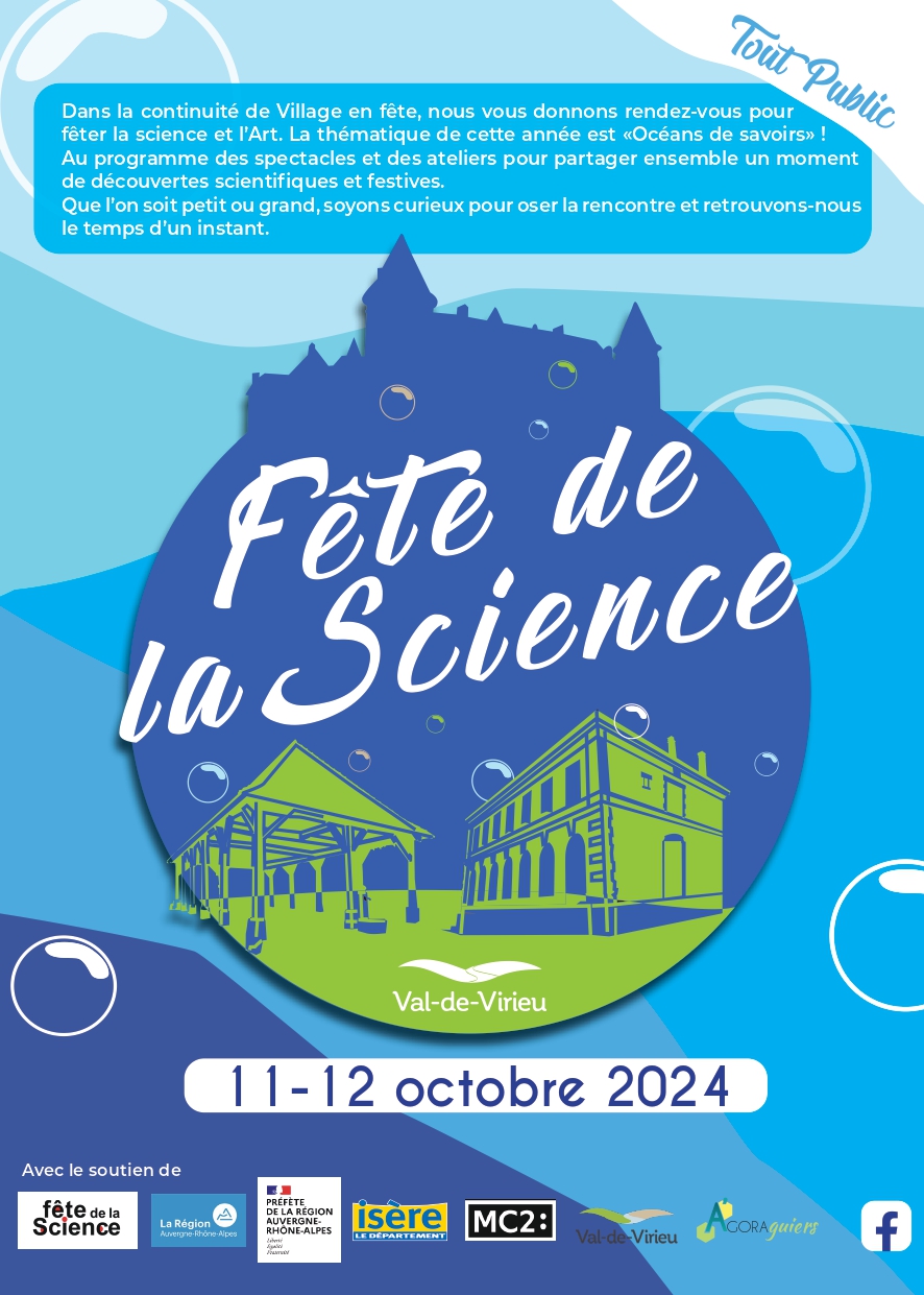 Fête de la science 12 octobre 2024