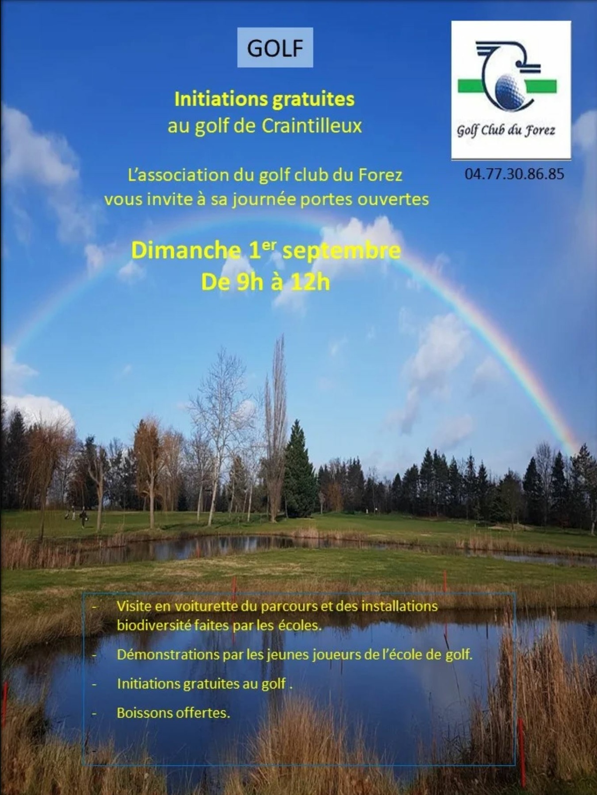 Portes Ouvertes Club Golf de Craintilleux