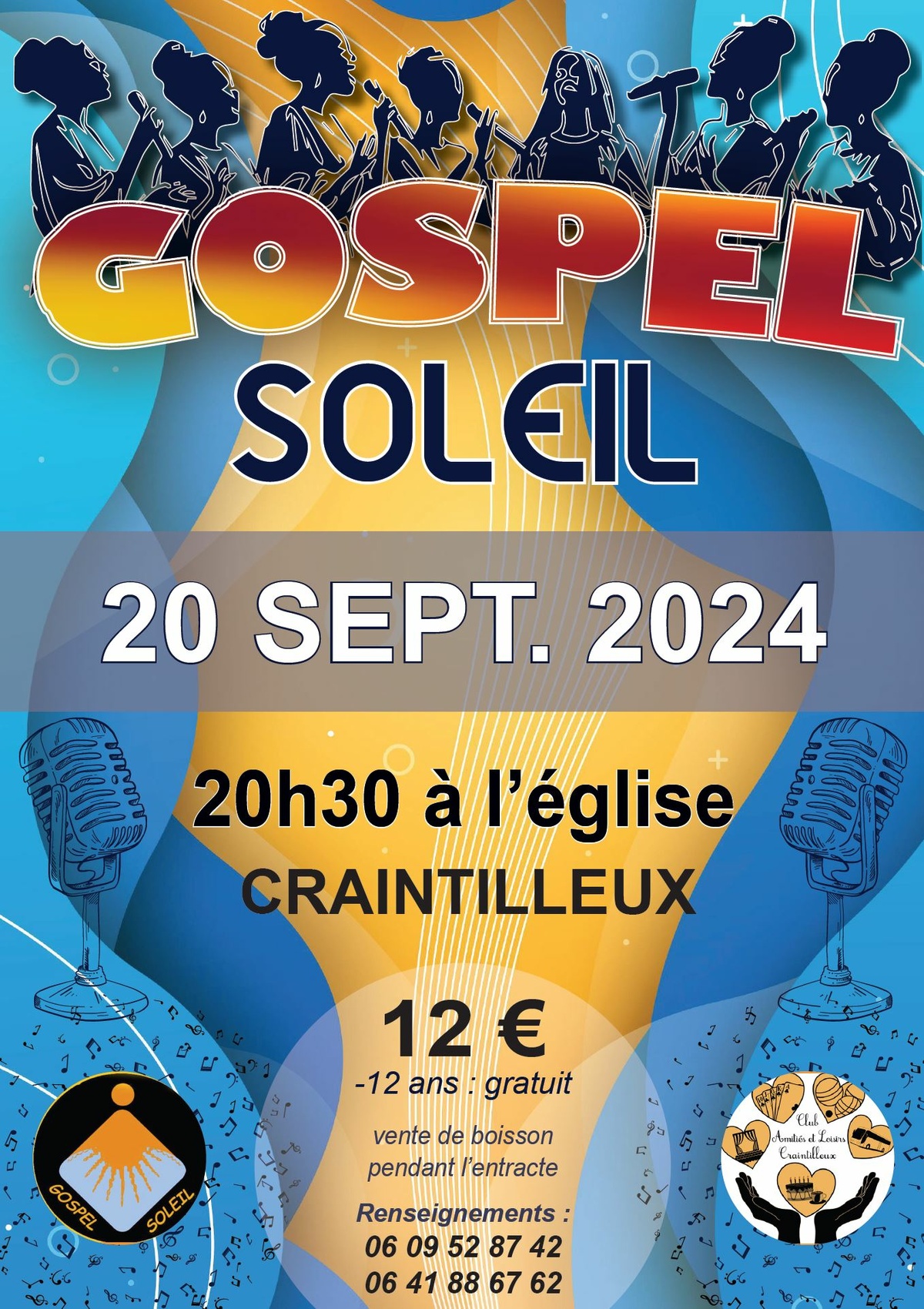 20 sept. 2024 - Concert GOSPEL SOLEIL