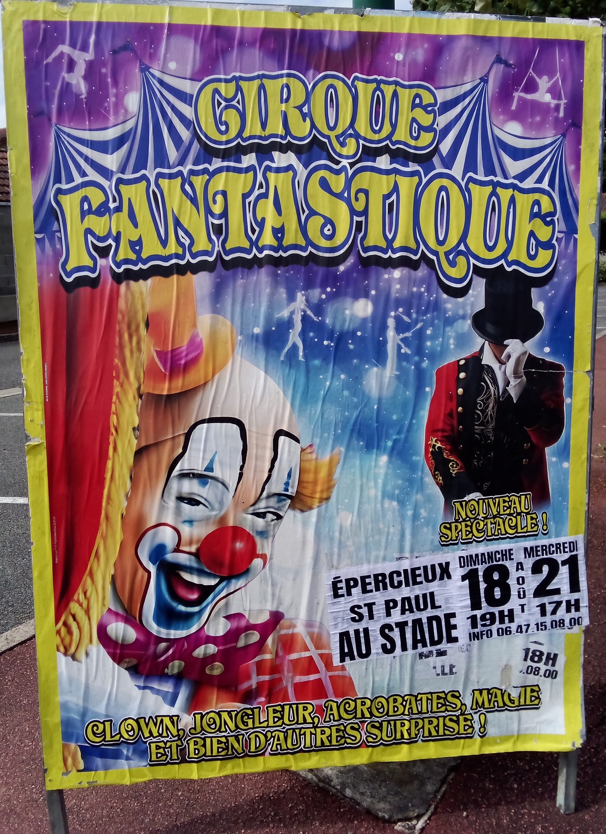 ? Cirque Aujourd'hui à 17h00 ?