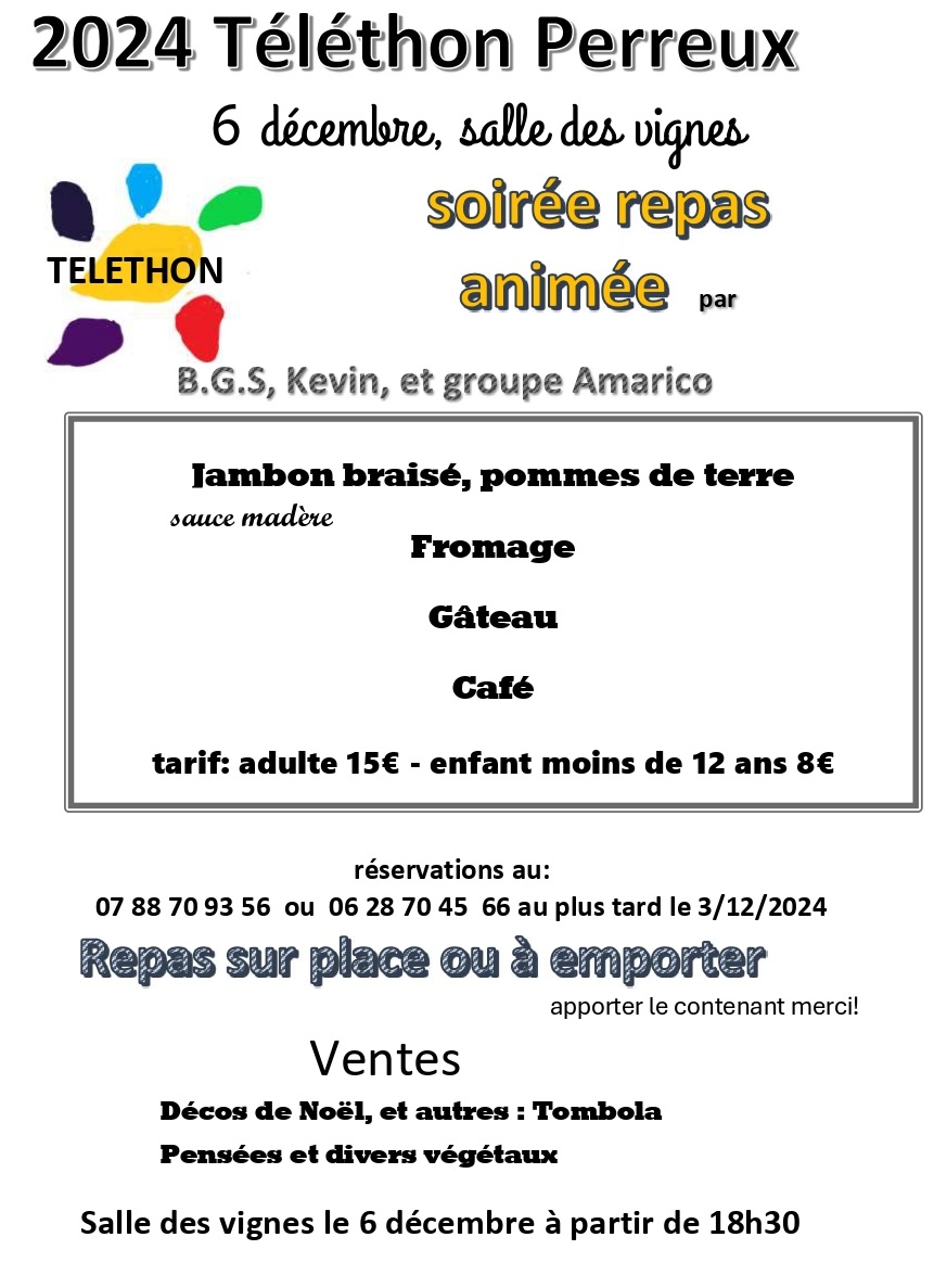 SOIREE ANIMEE TELETHON