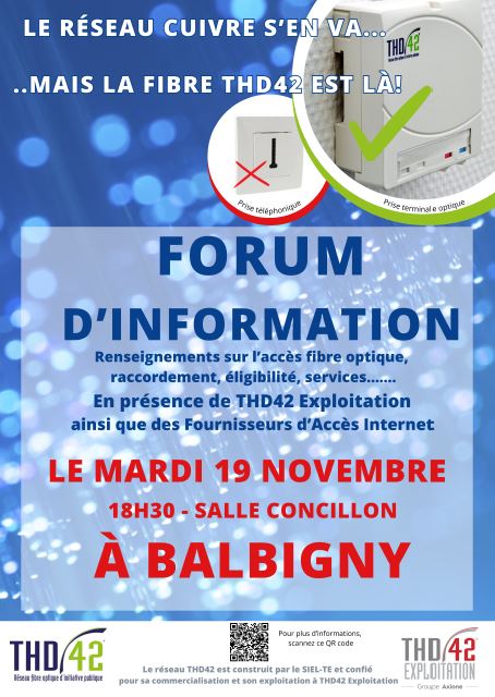 Forum d'information - THD 42