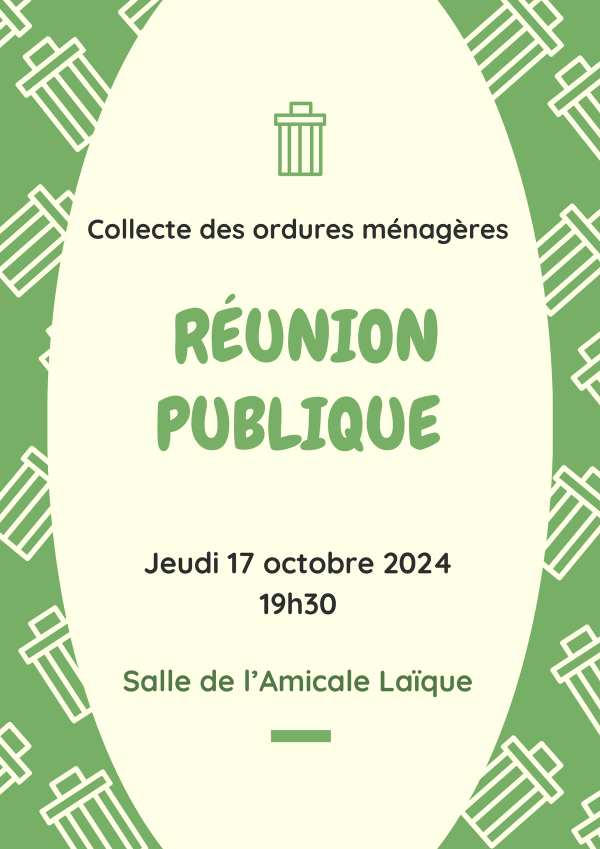 Réunion publique