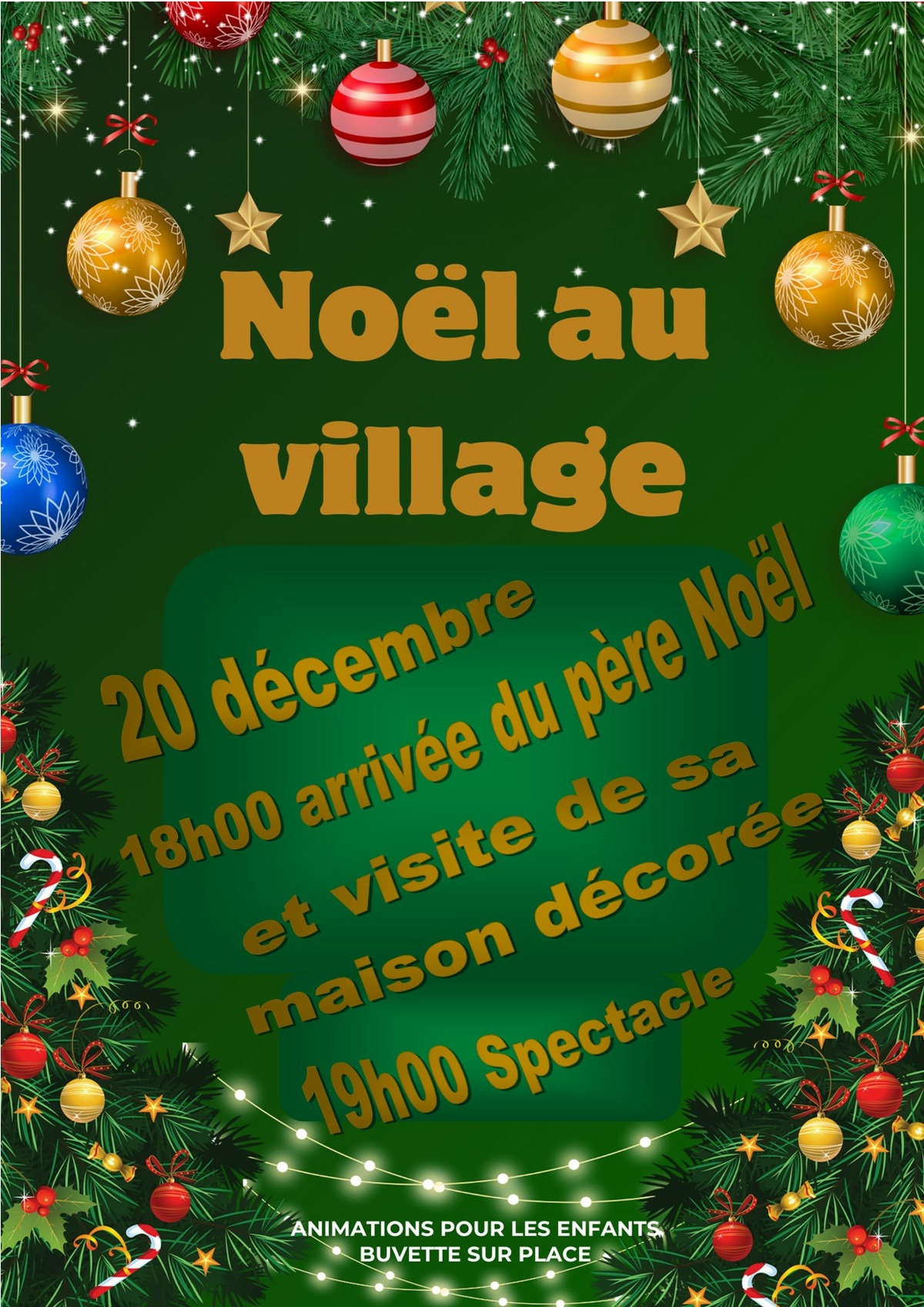 Noël au village