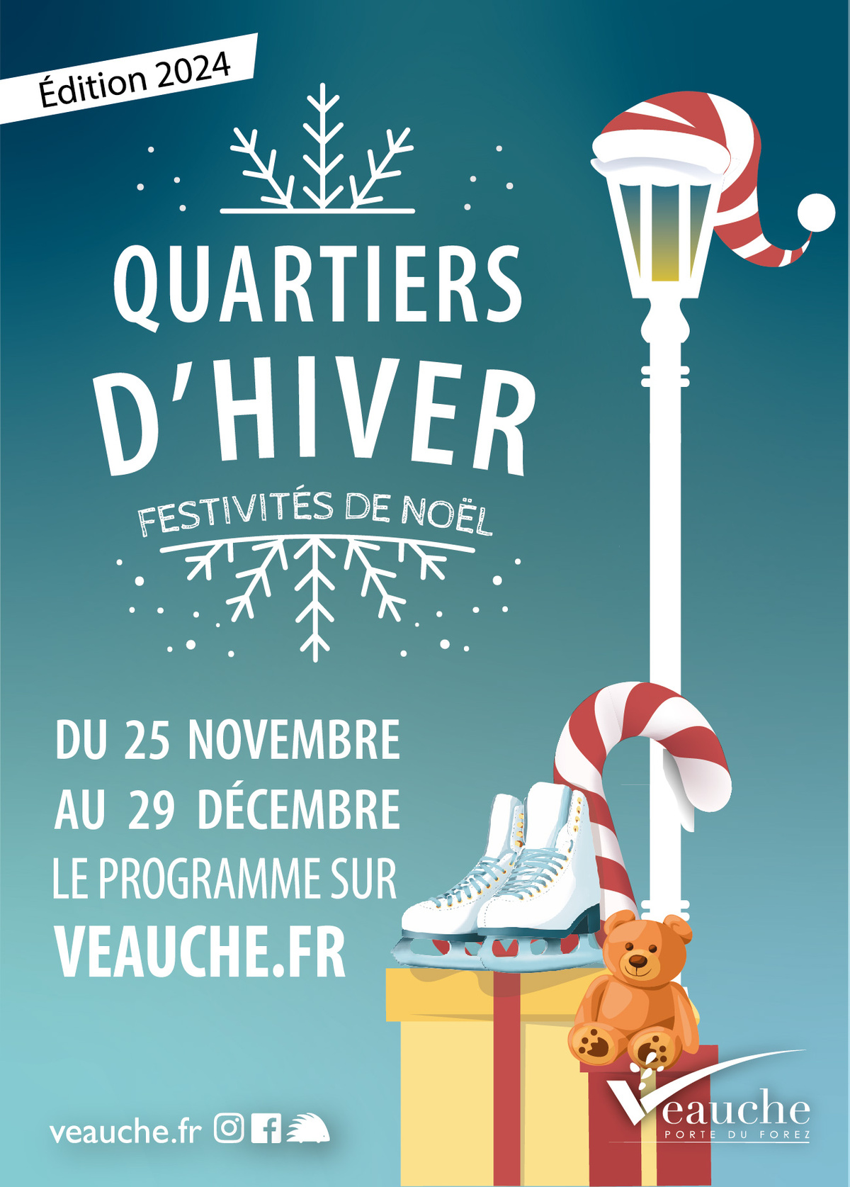 ❄​​​​​​​ Veauche se prépare pour ses Quartiers d’Hiver 🎅