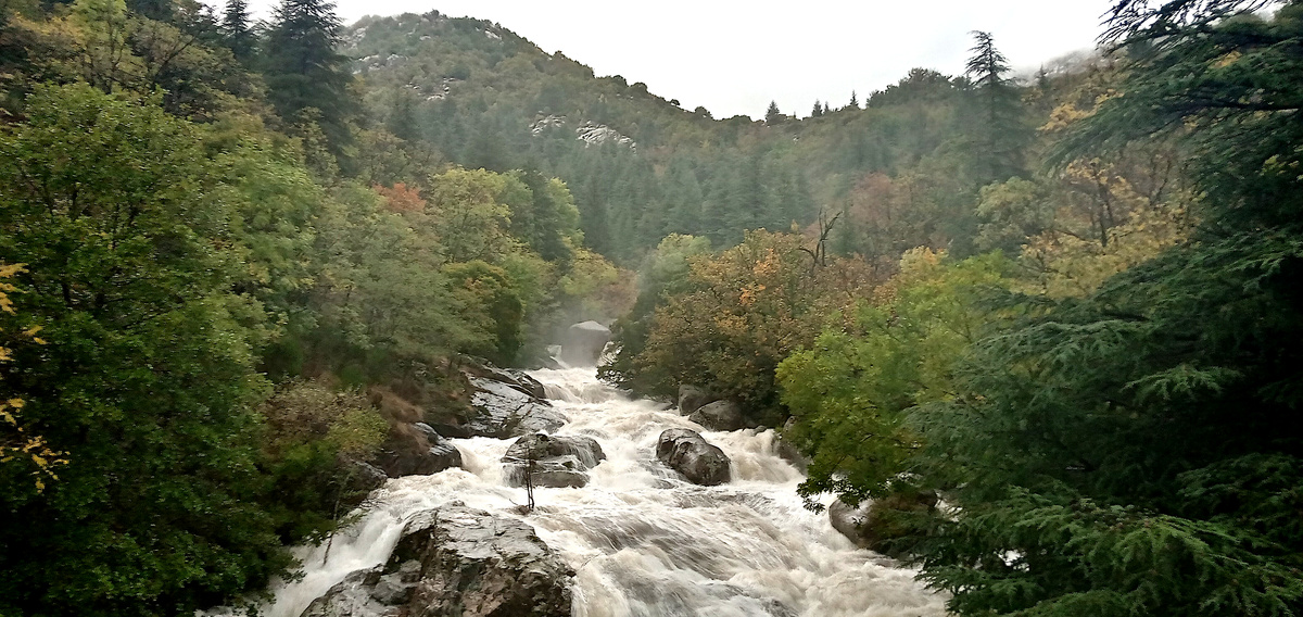 Route fermée entre le Pont de Montvert et Vialas