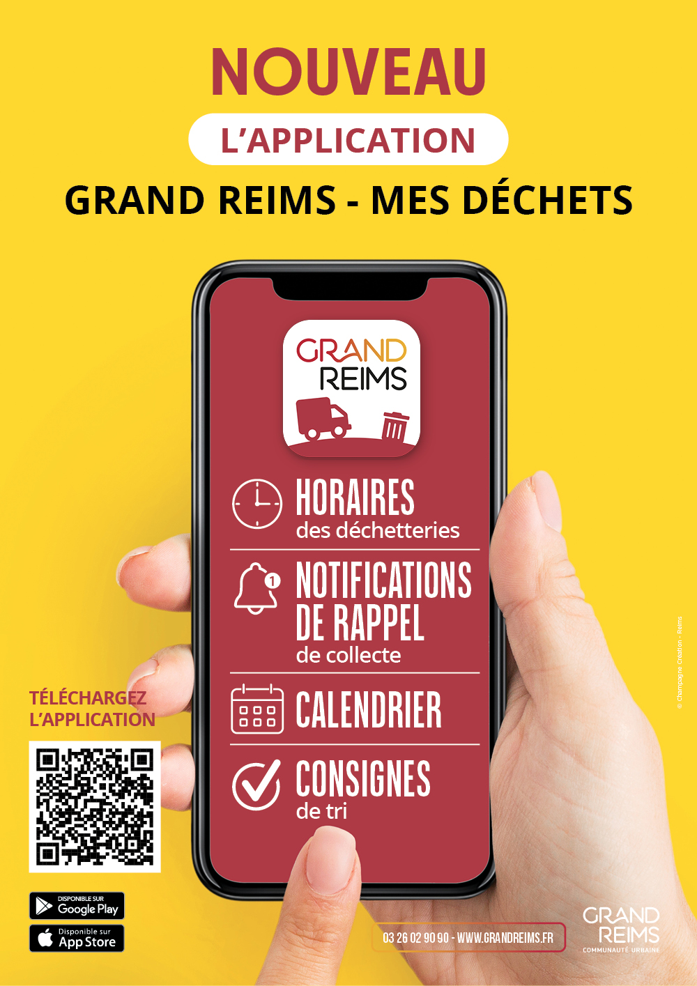 Nouvelle application : Grand Reims – Mes déchets