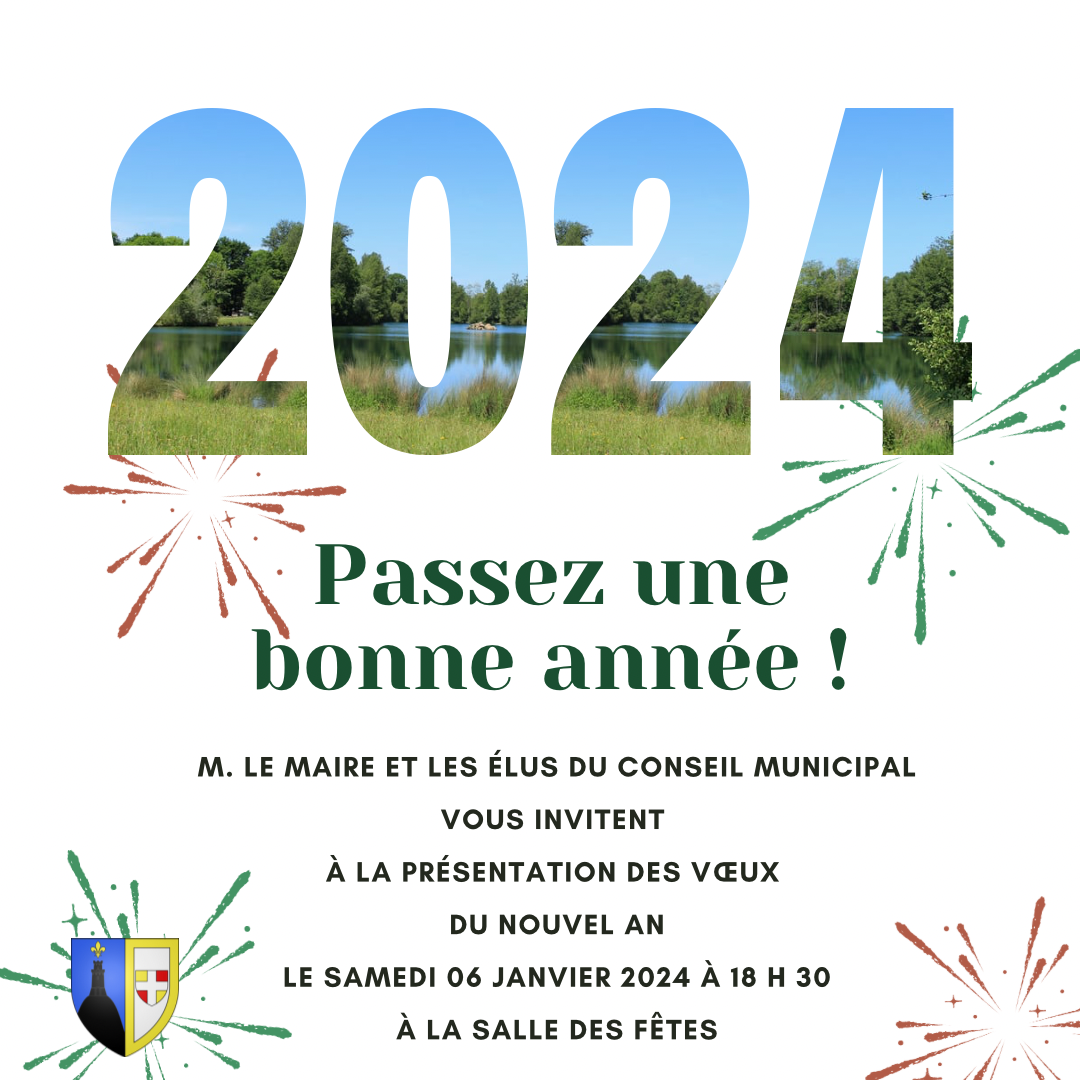 Actualités - Invitation vœux Nouvel An 2024 - Actualité illiwap de Mairie  d'Aventignan
