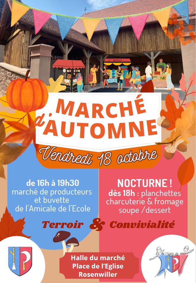 🥕Marché Not und guët | Spécial automne 🍂 🍄‍🟫