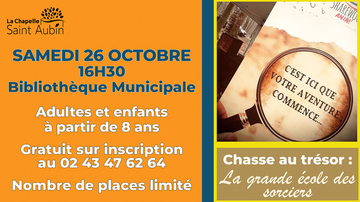 Bibliothèque Municipale - Chasse au trésor