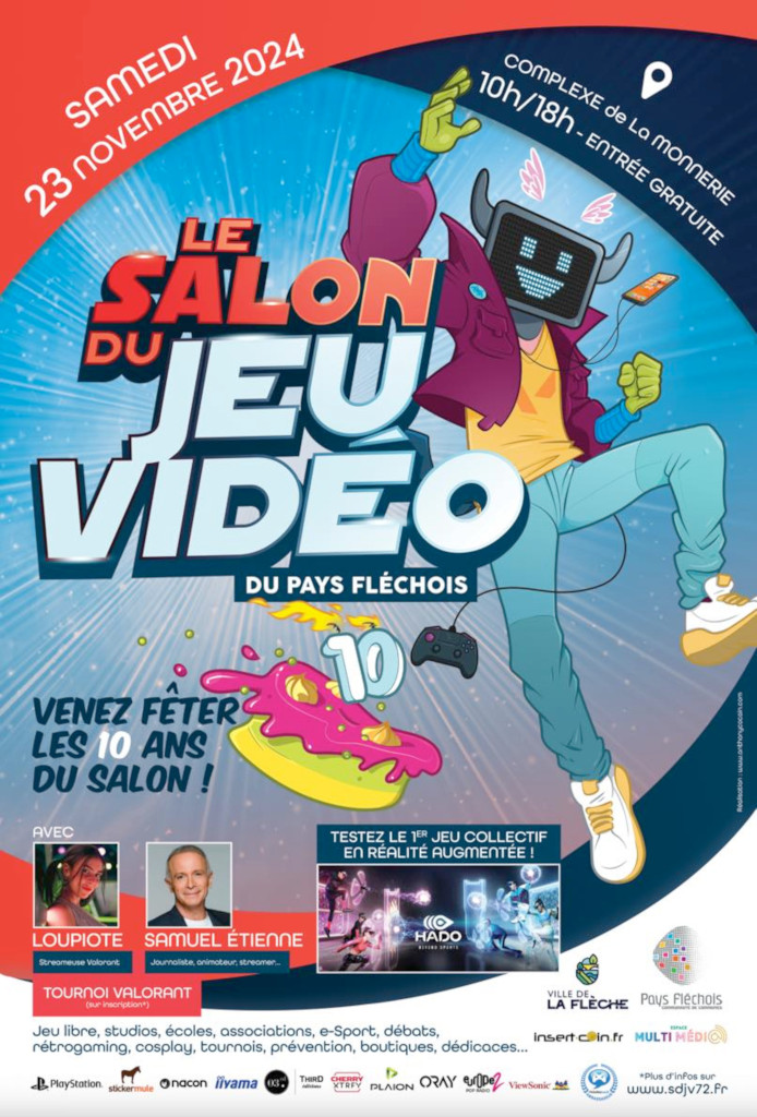 SALON DU JEU VIDEO du pays Fléchois