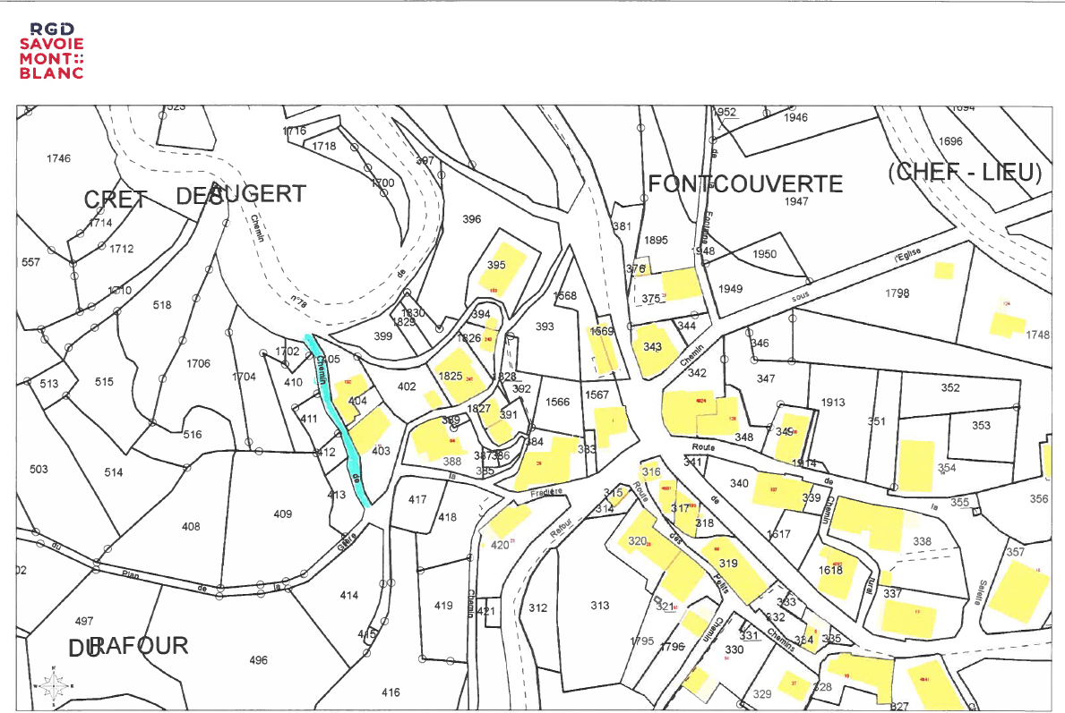 ⚠ FUITE D'EAU CHEMIN DE LA FREDIERE ⚠ (1/1)