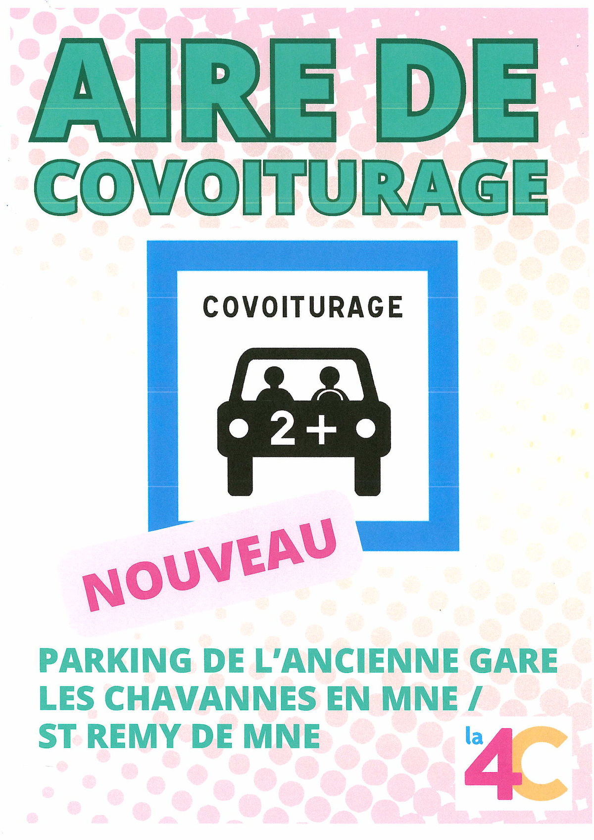 Aire de covoiturage -NOUVEAU-