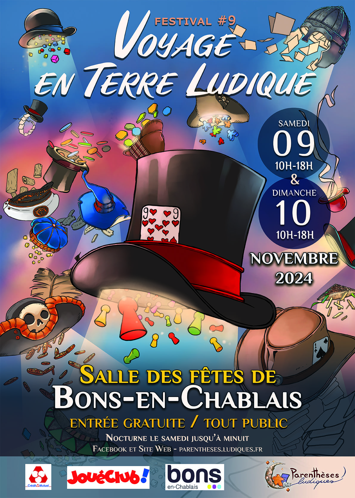 Voyage en Terre Ludique les 9 et 10 novembre !