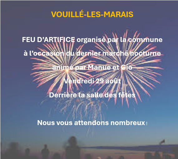 Feu d'artifice