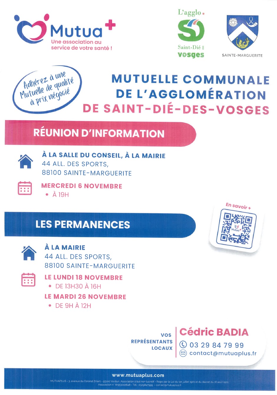 Mutuelle communale : réunion d'information