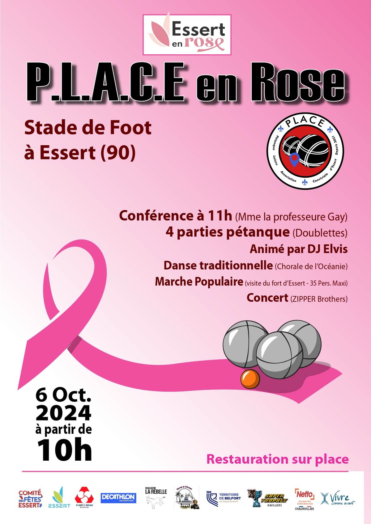 Essert en Rose. Dimanche 06 Octobre